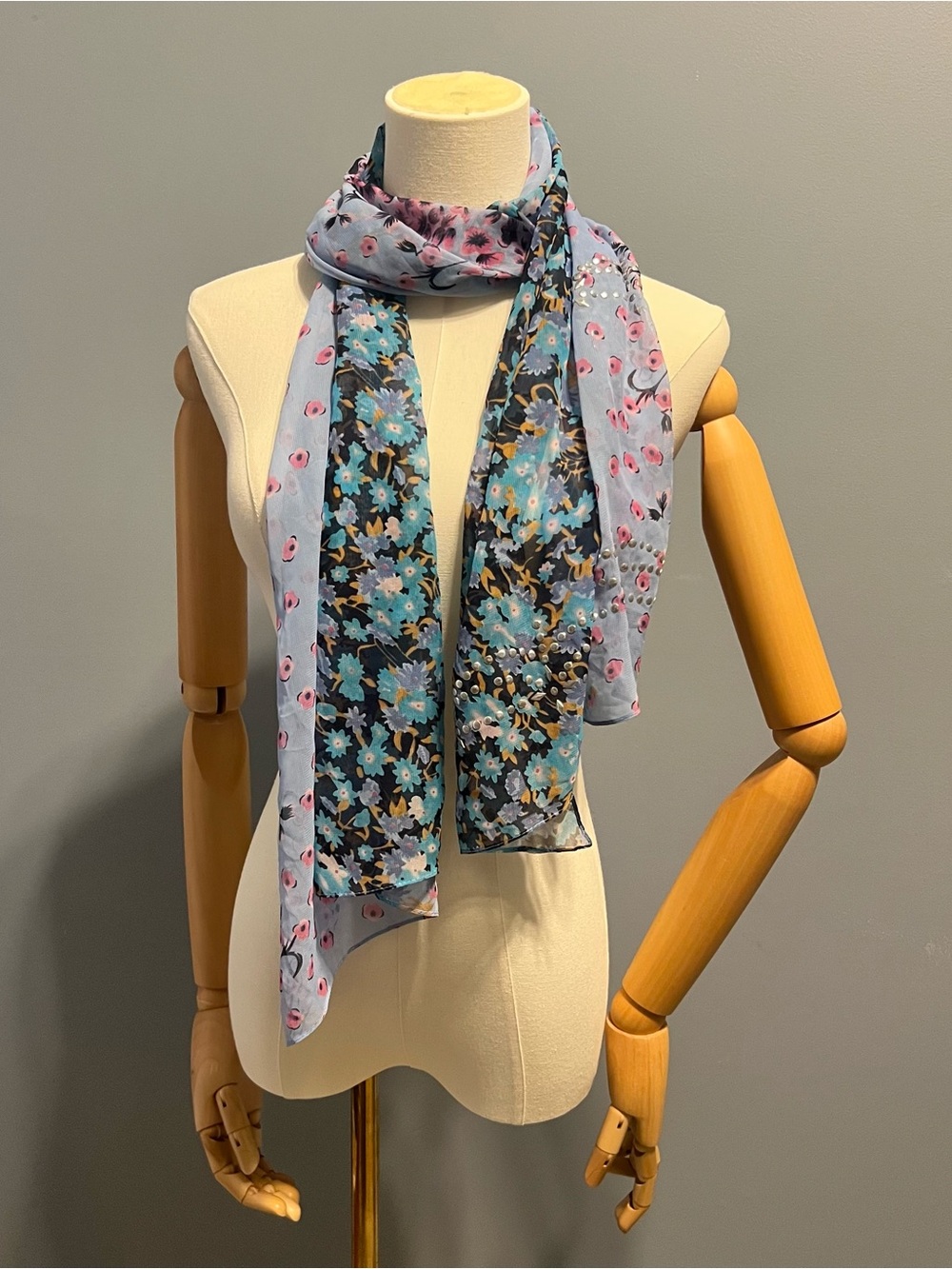 Blue- Purple Scarf
